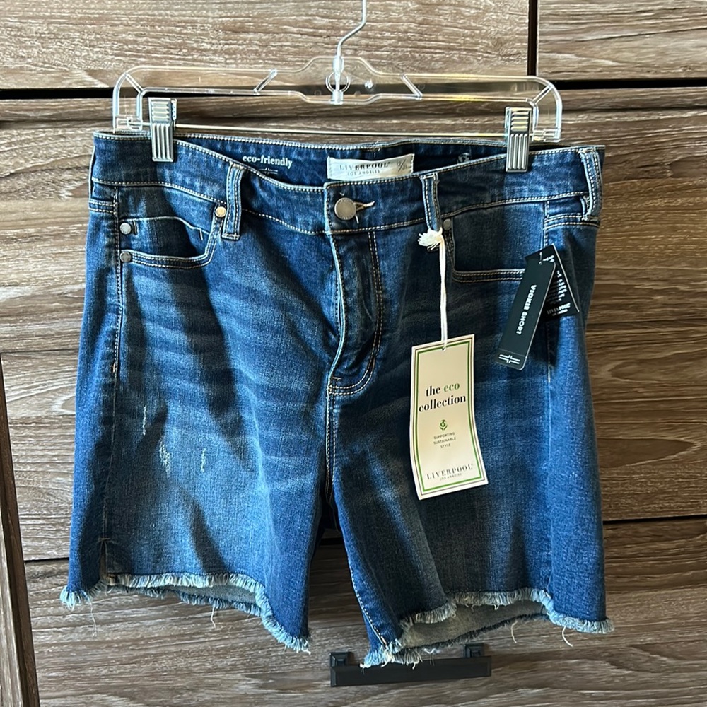 Liverpool jean shorts. Size 12/31.